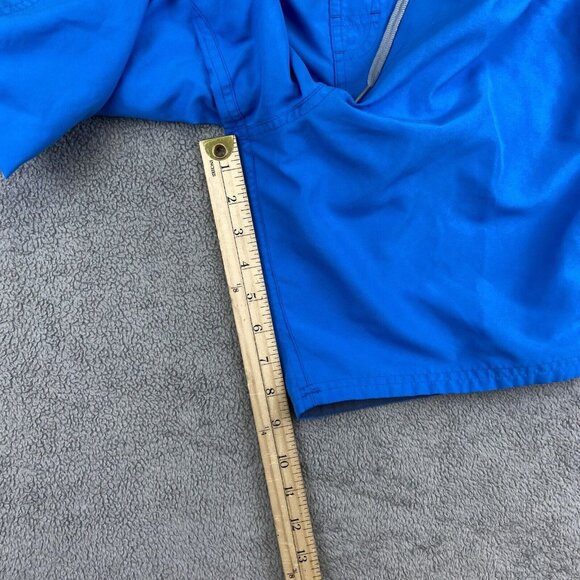 Nike Swim Shorts Adult Small Blue & Gray Drawstring Swimming 9in Inseam Men‎ - Picture 9 of 11